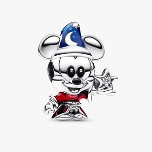 Authentic Pandora Disney Sorcerer Apprentice Mickey Charm - NWOT